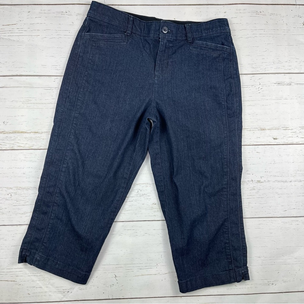 Great Northwest Indigo Capri Jeans 6